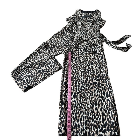 NWT Banana Republic Women’s Leopard Print Crop Wide Leg Sleeveless Jumpsuit, 2 - Picture 12 of 13